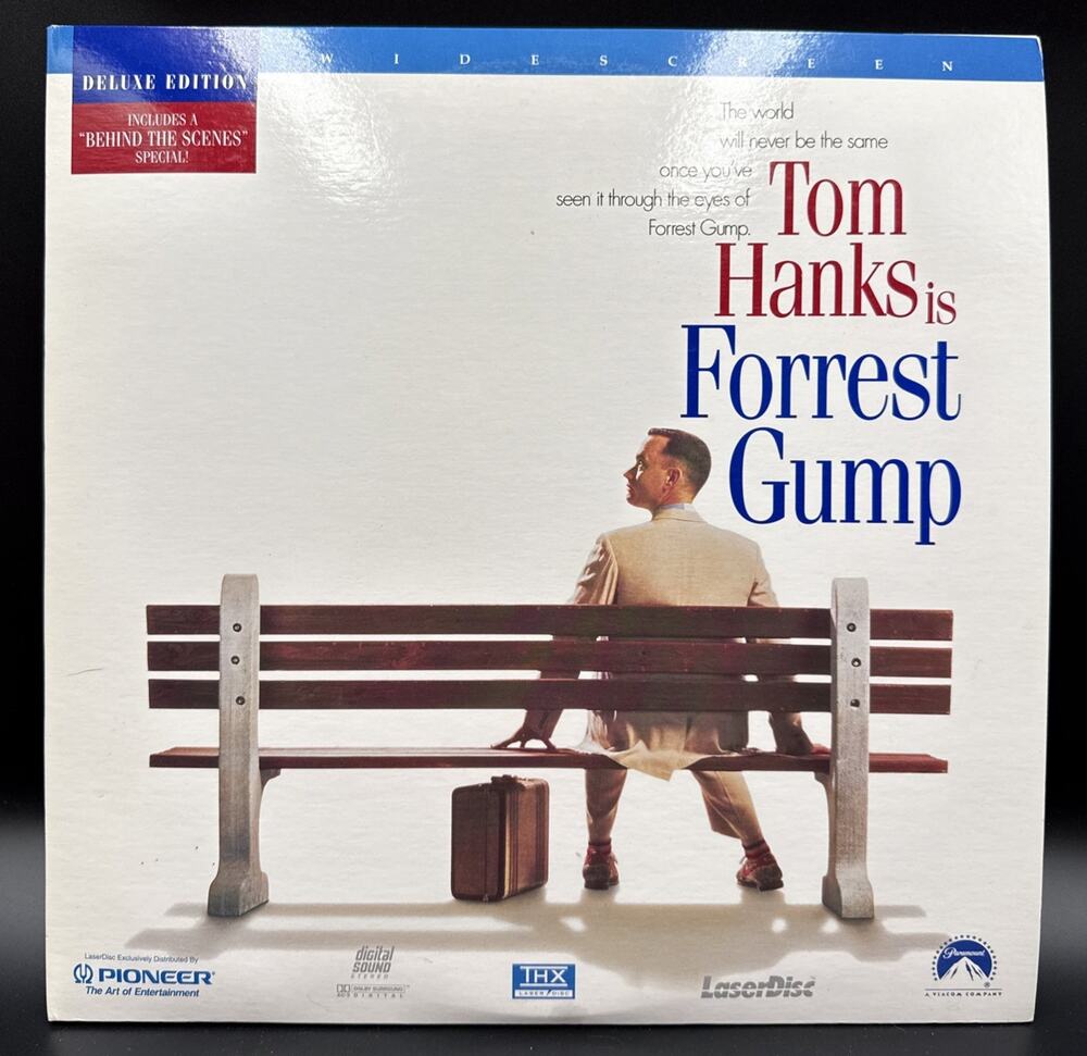 Forrest Gump Deluxe Edition Widescreen Laser Disc 1995